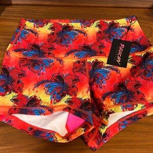 Peachy Athletic Extra peachy booty shorts Medium NWT